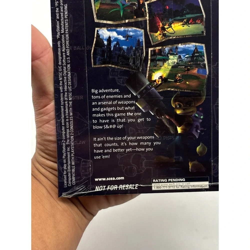 Ratchet & Clank PS2 Demo Disc Factory Sealed Not For Resale PlayStation 2 2002
